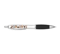 DV DESIGN 1 x Chihuahua Black Pen - Dogs Puppy Animals Pets Stationary School Equipment Teacher Friend Kids Girls Boys Christmas Birthday #81348