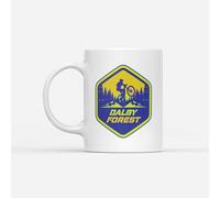 DV DESIGN 1 x Dalby Forest Mug - Mountain Forest UK Resort Bike Park MTB Route Sport Trails Biker Biking Fan Hobby Travel Drinks Cup #82508
