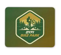 DV DESIGN 1 x Dyfi Mouse Mat - Mountain Forest UK Resort Bike Park MTB Sport Biker Desk Accessories Computer Work Home Mousepad Pad #82511