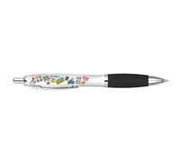 DV DESIGN 1 x Gaming Black Pen - Gamer Video Game Retro Kids Hobby Fan Team Sport Lover Joke Stationary School Equipment Friend Men Girls Boys #81146