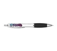 DV DESIGN 1 x Gemini Black Pen - Twins Star Sign Zodiac Horoscope Astrology Constellation Stars Stationary Equipment Friend Birthday Men Women #80948
