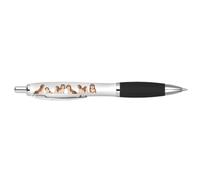 DV DESIGN 1 x Lhasa Apso Dog Black Pen - Dogs Puppy Shih Tzu Pets Animals Joke Stationary School Teacher Christmas Birthday Friend Girls Boys #81252