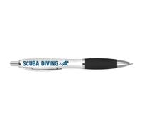 DV DESIGN 1 x Scuba Diving Black Pen - Underwater Diver Sea Creature Hobby Stationary School Equipment Teacher Friend Girls Boys Birthday #81469