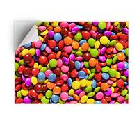 DV DESIGN 1 x Vinyl Sticker A5 - Rectangle Shape 15,8x21cm - Sweets Confectionary Shop Kids Art Print Decal Laptop Tablet Luggage Car Bike Wall Fridge Door Sticker #14516