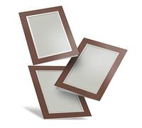 DV DESIGN 3 x Blank Insert Greeting Cards - Make Your Own Cards Photo Frame Art Crafts Birthday Christmas Card Anniversary Invite