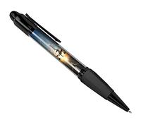 DV DESIGN Amazing Flying Plane Black Ballpoint Pen - Jet Aircraft Aeroplane #8561