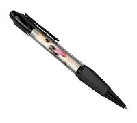 DV DESIGN Cute Cheeky Chihuahua Dog Black Ballpoint Pen - Puppy Funny #8641