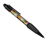 DV DESIGN Cute Red Robin Black Ballpoint Pen Winter Autumn Christmas Bird #14318
