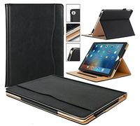 DV for iPad Pro 12.9 Inch 2017/2015 Old Model Case - Premium PU Leather Folio Case Cover, for iPad Pro 12.9 Inch (1st / 2nd Generation) -Black
