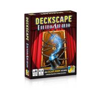 DV Giochi - DVG5703 Deckscape-Behind the Curtain-A Pocket Escape Room - Italian Edition, Multicoloured,