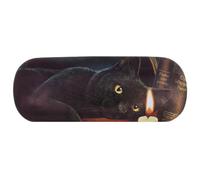 DV Hard Glasses Case with Cleaning Cloth - Assorted Designs including Van Gogh, William Morris, Lisa Parker, Floral, Animal & Mystical Prints - Protective Eyeglass Holder for Men & Women