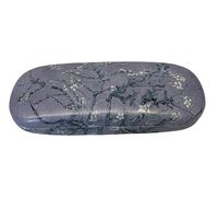 DV Hard Glasses Case with Cleaning Cloth - Assorted Designs including Van Gogh, William Morris, Lisa Parker, Floral, Animal & Mystical Prints - Protective Eyeglass Holder for Men & Women