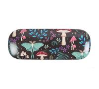 DV Hard Glasses Case with Cleaning Cloth - Assorted Designs including Van Gogh, William Morris, Lisa Parker, Floral, Animal & Mystical Prints - Protective Eyeglass Holder for Men & Women