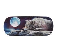 DV Hard Glasses Case with Cleaning Cloth - Assorted Designs including Van Gogh, William Morris, Lisa Parker, Floral, Animal & Mystical Prints - Protective Eyeglass Holder for Men & Women