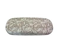 DV Hard Glasses Case with Cleaning Cloth - Assorted Designs including Van Gogh, William Morris, Lisa Parker, Floral, Animal & Mystical Prints - Protective Eyeglass Holder for Men & Women