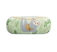 DV Hard Glasses Case with Cleaning Cloth - Assorted Designs including Van Gogh, William Morris, Lisa Parker, Floral, Animal & Mystical Prints - Protective Eyeglass Holder for Men & Women