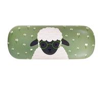 DV Hard Glasses Case with Cleaning Cloth - Assorted Designs including Van Gogh, William Morris, Lisa Parker, Floral, Animal & Mystical Prints - Protective Eyeglass Holder for Men & Women