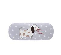 DV Hard Glasses Case with Microfibre Cleaning Cloth - Protective Eyeglass Case for Men, Women & Kids - Durable Travel Case for Glasses & Sunglasses, Assorted Designs