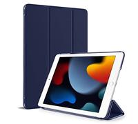 DV iPad 9.7 Inch 2017 2018 Air and Air 2 Smart Case Cover, Ultra Slim Lightweight Stand Case Shell with Translucent Back Cover, for Apple iPad 9.7(Air, Air 2 2017, 2018) Auto Sleep&Wake (Blue)