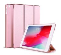 DV iPad 9.7 Inch 2017/2018 Smart Case Cover, Ultra Slim Lightweight Stand Case Shell with Translucent Back Cover, for Apple iPad 9.7(Air, Air 2 2017, 2018) Auto Sleep&Wake (Rose Gold)