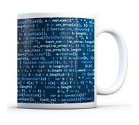 DV Mugs Blue Computer Coding Mug - G inary Engineer Cup Kitchen Birthday Office Fun #8485