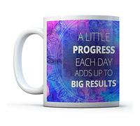 DV Mugs Pretty Motivational Positive Quote - Mug Cup Purple Kitchen Birthday Office Fun #14235