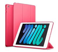 DV Smart Magnetic Stand Case for iPad Mini 5th 4th Generation - 7.9 inch, PU Leather with Translucent Frosted Back, Slim and Lightweight Case 2015/19 (Pink)