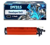 DV315 Developer Unit Compatible for Konica Minolta BizHub C250i C300i C360i Printers, With Chip Large Capacity 300000 Pages (1 Pack Black)