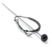 DV8 Offroad | Full Size Factory Antenna Wrangler TJ | 31" Long | Includes New Wiring | Black Finish