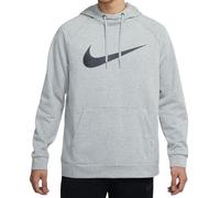 DV8008-063 Nike Men's Dri-Fit Pullover Training Hoodie Gray Sweatshirt