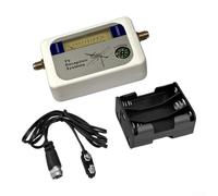 DVB-S2 for satellite Finder Meter with for hd Screen Decoder | for hd 3.5 inch LCD, DVB-S2X/S2/S support, constellation analyzer, loop search, AV output