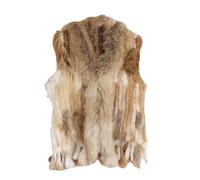 Dvbfufv Womens Vintage Fur Vest Womens Fur Waistcoat Winter Jackets