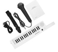DVCSDE Guitar Electronic Piano 37 Key Electronic Keyboard Piano Rechargeable