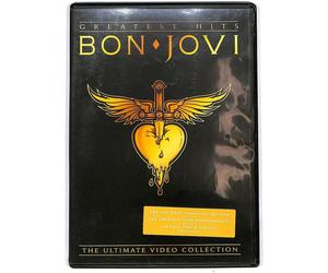 DVD BON JOVI GREATEST HITS ULTIMATE COLLECTION 17 TRACK HIT LIVE RECORDING VIDEO