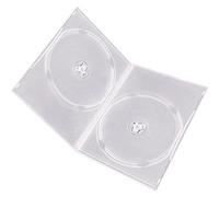 DVD Case 7mm Double Clear Pack of 25