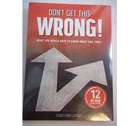 DVD-Don't Get This Wrong!