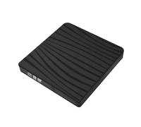 DVD Drive Doosl USB 3.0 Type C Portable/DVD+/ RW Drive/DVD Player For Laptop Burner Compatible With Desktop PC Business Casual Outfits for Women for Work (Black, One Size)