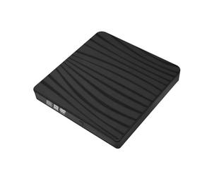 DVD Drive Doosl USB 3.0 Type C Portable/DVD+/ RW Drive/DVD Player For Laptop Burner Compatible With Desktop PC Business Casual Outfits for Women for Work (Black, One Size)