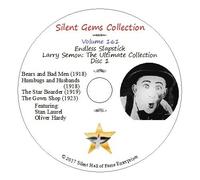 DVD Endless Slapstick. Larry Semon: The Ultimate Collection Disc 1, classic silent comedies