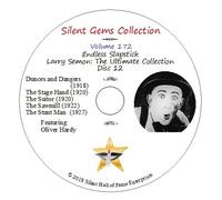 DVD Endless Slapstick. Larry Semon: The Ultimate Collection Disc 12, classic silent comedies