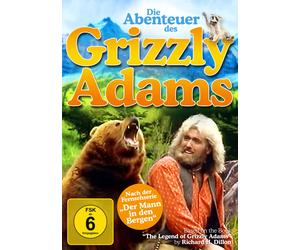 DVD Grizzly Adams The Man In The Mountains With Grizzly Adams