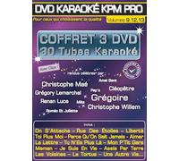 DVD Karaoké KPM Pro - Coffret 3 DVD : Stars en scène 1, 2 & 3