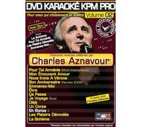DVD Karaoké KPM Pro Vol.02 "Charles Aznavour"