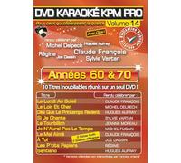 DVD Karaoké KPM Pro Vol.14 ""Années 60 & 70