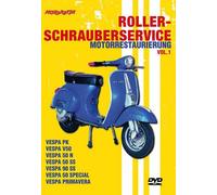 DVD- Motorrestaurierung 01. Roller-Schrauberservice . VESPA: PK, V50, 50N, 50 SS, 90 SS, 50 Special, Primavera