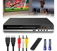 Dvd Player Region Free With Remote Control Usb Multi Region & Hdmi/av Cable Uk