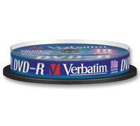 DVD-R 10 Pack Spindle 16X Cake 10 Blank Media And Memory Optical - 43523