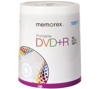 DVD + R 100 Pk spindle-inkjet Printable DVDs