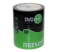 DVD+R 16x Maxell BLANK MEDIA DISCS 4.7gb 100pk Cello wrapped Gold Top