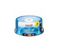 Dvd-R 4.7gb 25 Pack Spindle | Write-once DVD-R spindle for video & data backup - 4.7GB storage capacity, compatible with standard DVD drives, 25pk